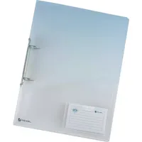 Rexel Ringbuch ICE, 2-Ring-Reißmechanik, glasklar