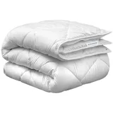 SCHIESSER 4-Jahreszeiten Bettdeckenset Lykke - 2-teilig - 155 x 220 cm - Weiß (karton)