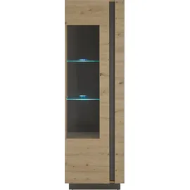 Home Affaire Vitrine CLAiR Vitrine 23 60 x 40 x 194 cm Braun