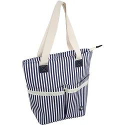CILIO Umhänge-Isoliertasche SABBIA blau-weiß 16 Liter