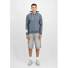 Alpha Industries Hoodie blau L