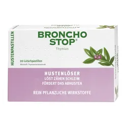 BRONCHOSTOP THYMIAN HUSTENPASTILLEN 20 Stück