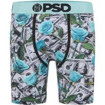 Psd Boxershorts Cash & Roses hellblau / grün / weiß XXL 1er Pack