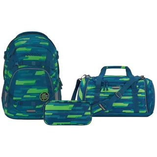 3-tlg. lime stripe