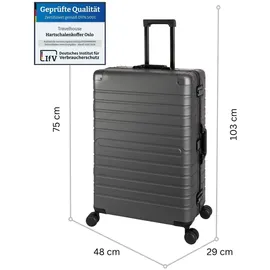 TRAVELHOUSE Oslo 4-Rollen M 72 cm / 102 l grau