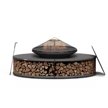 Blumfeldt Feuerkorb Ø 64 cm Schwarz
