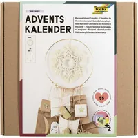 Folia Adventskalender Set Makramee 55-teilig 2023 9386