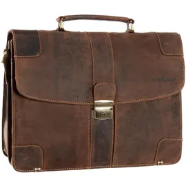 GREENBURRY Vintage Aktentasche braun
