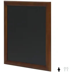 Securit® Universal-Hartholz-Tafel, lackiert in dunkelbraun