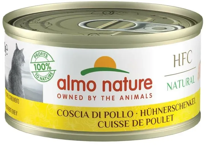 Almo Nature HFC Cat - Dose Hühnerschenkel 70g