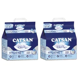 Catsan Hygiene plus 2 x 9 l