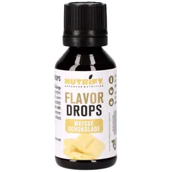 NUTRIFY Flavor Drops Sets - Weiße Schokolade 5 x 30ml
