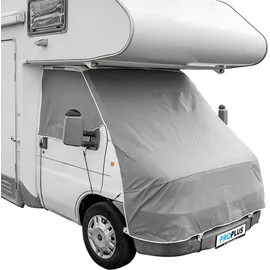 PRO PLUS Frontscheibenabdeckung Wohnmobil o. Campingbus – Windschutzscheibe Abdeckung Isolierung Passgenau Frontscheiben Schutz Kompatibel Fiat Ducato X230 ab 1994 & X244 ab 2002