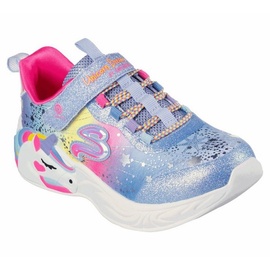 SKECHERS Unicorn Dreams Sneakers,Sports Shoes, Blue, 34
