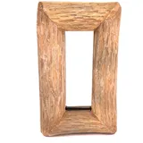 creedwood Wandspiegel, Natur Holz, 20x35x3 cm, Spiegel Wandspiegel