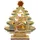 Hti-Living LED Schwibbogen Weihnachtsbaum mit verschneitem Winterdorf