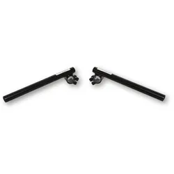 FEHLING Fehling Stummellenker Montage Gebelstandrohr 34 mm, Länge 265 mm, schwarz