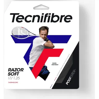 Tecnifibre Monofaser Tennissaite 1.25 mm – Razor Soft schwarz EINHEITSFARBE ......