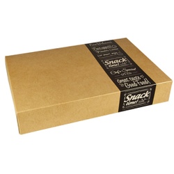 Papstar Pure Transport- und Catering-Kartons, eckig, Umweltfreundlicher, stabiler Transport- und Catering-Karton, 1 Packung = 10 Stück, mittel