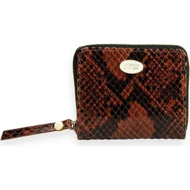 Scotch & Soda Kredit- / Visitenkartenetui Leather Bill Fold Zip Wallet Combo A