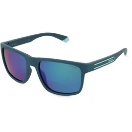 Polaroid PLD 2157/S Herren-Sonnenbrille Vollrand Quadratisch Kunststoff-Gestell, grau