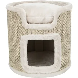 Trixie Cat Tower Ria Ø 37 x 37 cm grau/natur