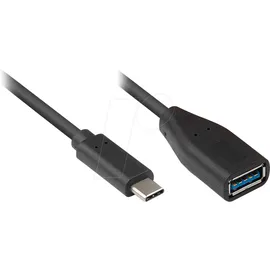 Good Connections USB-C auf USB-A 0,1 m Schwarz