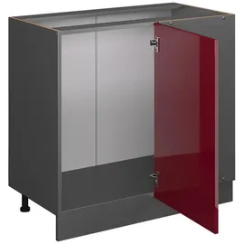Vicco Eckunterschrank R-Line 86 x 46 x 81,5 cm Weiß