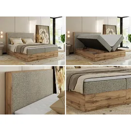 MKS Meble WOOD CLASSIC 160 x 200 cm H3 Beige