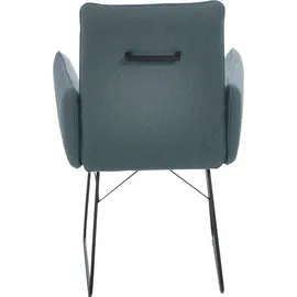 K+W Komfort & Wohnen Armlehnstuhl blau