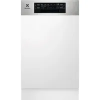 Electrolux EES42210IX Einbau-Geschirrspüler (teilintegrierbar, 450 mm breit, Edelstahl)