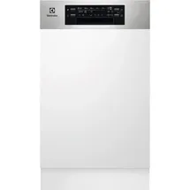 Electrolux EES42210IX Einbau-Geschirrspüler (teilintegrierbar, 450 mm breit, Edelstahl)