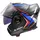 LS2 ADVANT X CARBON FUTURE II Gloss White/Blue
