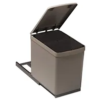 Victory Einbaumülleimer Traditionline 15 l Hellgrau