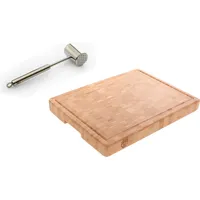 Gräwe Schneidbrett und Fleischhammer-Set