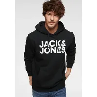 JACK & JONES Corp Logo Kapuzenpullover Black XL