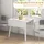 Okwish Klapptisch 110 x 75 x 86 cm weiß