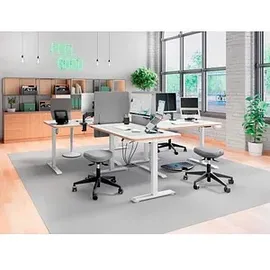 Leitz Schreibtisch 120x70cm weiß