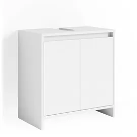 Vicco Waschbeckenunterschrank Emma, Weiß 58 x 60 cm