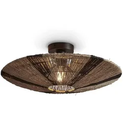 GOOD & MOJO Deckenlampe Lampe Leuchte Licht Innenleuchte Geflochten Boho Natur