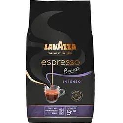 LAVAZZA Barista Intenso Espressobohnen, Arabica- und Robustabohnen kräftig, 1,0 kg