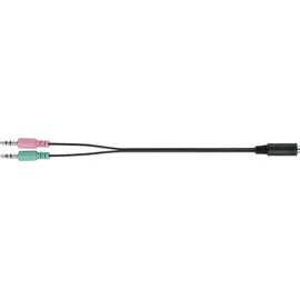 Sandberg MiniJack Headset with Line-Mic - Kopfhörer mit Mikrofon
