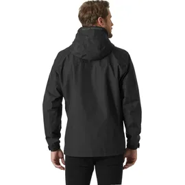 HELLY HANSEN Dubliner Regenjacke Herren Schwarz M