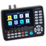 Summit Digital Summit SCT 845 Satelliten Messgerät I Sat Finder für DVB-S/S2, DVB-T/T2 & DVB-C I Digitales Messgerät mit 4,3" TFT LCD Display I inkl. Steckernetzteil, AV-Kabel