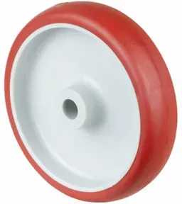 BS Rollen Rad B26, Ø 150 rot, Achs Ø 15, 240kg