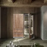 Fhiaba Side by Side Kühlschrank -Freezer Integrated S900HST, 90 cm, Einbau ohne Front