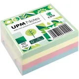 UPM Haftnotizklotz gelb & Farbmix »5820-98PG« gelb, UPM, 7.5x7.5 cm