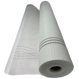 Vago-Tools 150m2 WDVS-Armierungsgewebe Glasfasergewebe Gewebe 165g/m2 Weiß 4x4mm