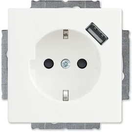 Busch-Jaeger USB-Steckdose 20 EUCBUSB-214 Weiß