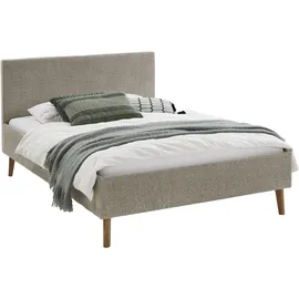 Meise Möbel Polsterbett Kreta 140 & Braun